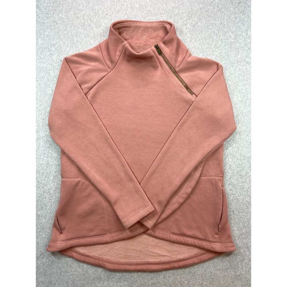Athletha Top Pullover Womens Size Medium Pink Casual Cozy Comfy Outdoor Fleece - Picture 1 of 13